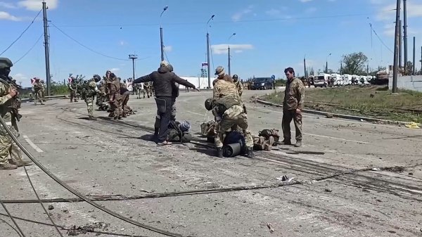Predaja ukrajinskih boraca iz Azovstala