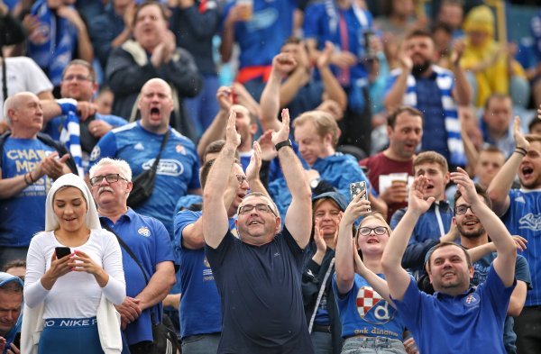 Navijači Dinama na Maksimiru