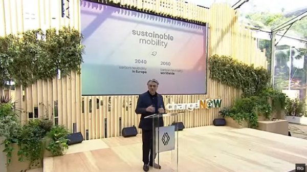 Luca de Meo, direktor Renault Grupe i marke Renault, je imao vrlo zapažen govor na ChangeNOW