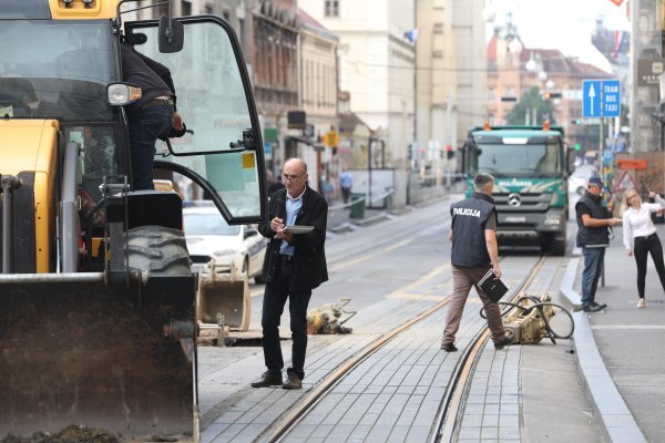 Očevid na mjestu požara u Frankopanskoj ulici