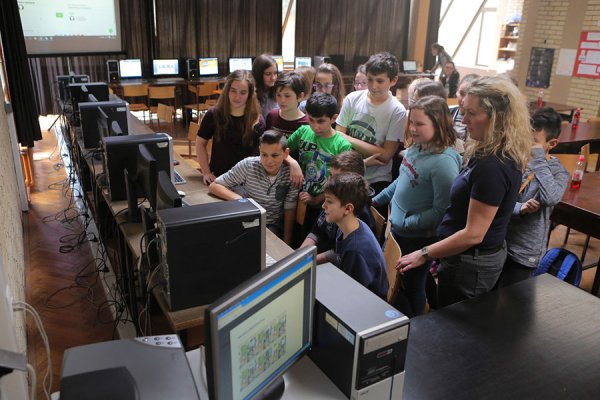 Interaktivna radionica u Microsoft Showcase školi OŠ Mladost Osijek