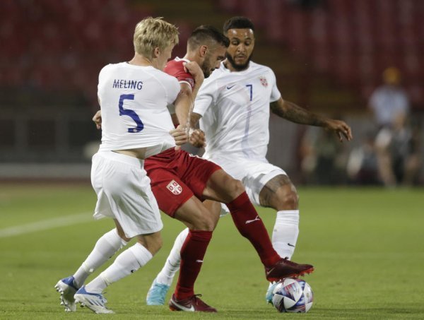 Srbija - Norveška, Liga nacija, 2.6.2022.
