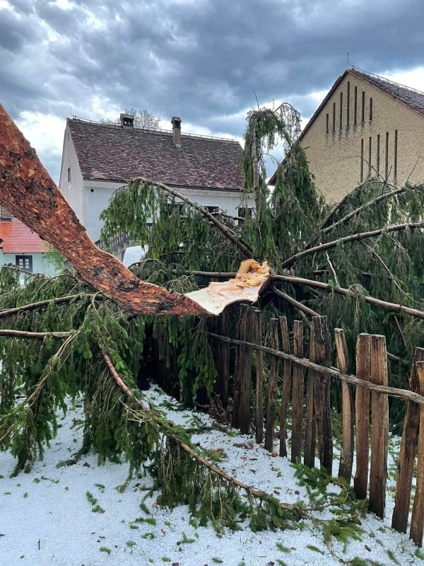 Posljedice nevremena u Hrvatskoj