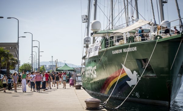 Brod Greenpeacea Rainbow Warrior ponovno u Hrvatskoj