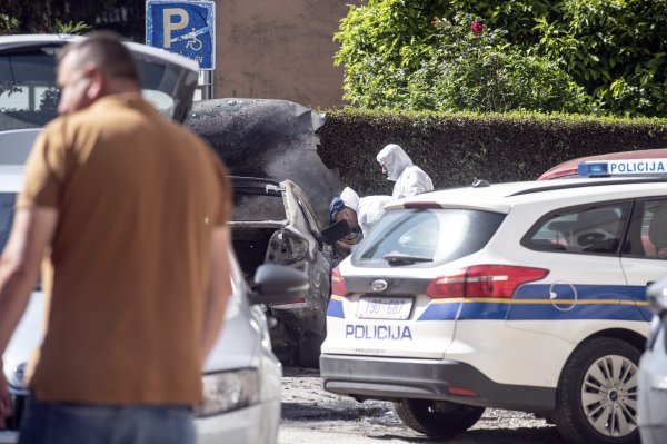 Izgorio BMW u Nehajskoj