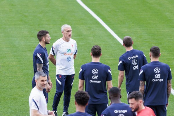 Francuska reprezentacija, trening, Poljud, Split, 5.6.2022.