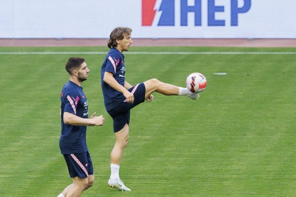 Hrvatska nogometna reprezentacija, trening, Poljud, 5.6.2022.