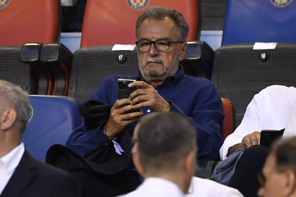 Bivši hrvatski izbornici na poljudski tribinama - Slaven Bilić, Ante Čačić i Niko Kovač