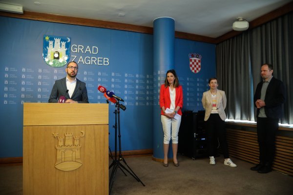 Prva konferencija za medije Tomaševića u drugoj godini svog mandata