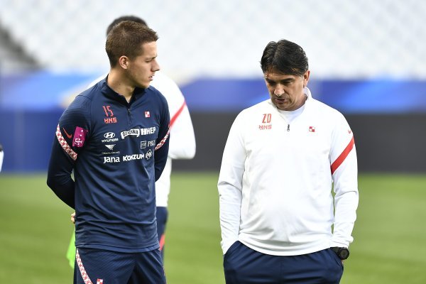 Trening hrvatske nogometne reprezentacije na stadionu Stade de France