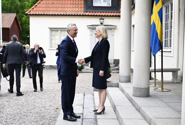 Magdalena Andersson i Jens Stoltenberg