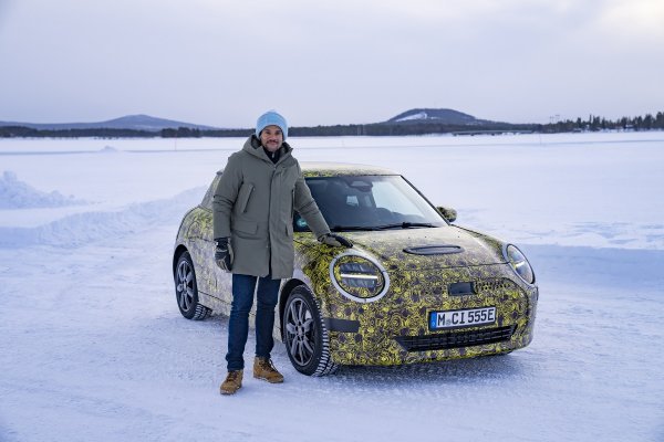 Oliver Heilmer, voditelj MINI dizajna na zimskom testiranju u Arjeplogu u Švedskoj