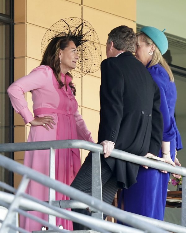 Carole Middleton na Royal Ascotu