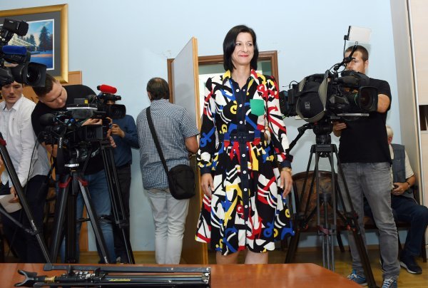 Petrinja: Konferencija za medije gradonačelnice Komes o stanju u gradu nakon preuzimanja vlasti