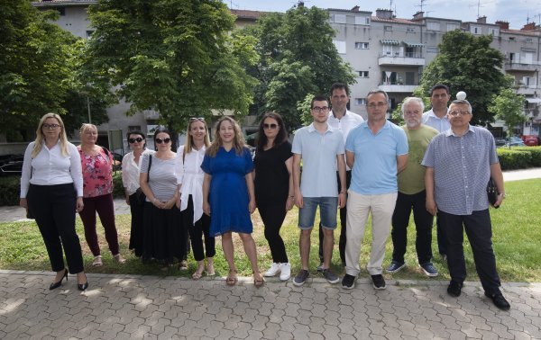 Konferencija za medije Mostova kandidata za splitskog gradonačelnika Josipa Markotića