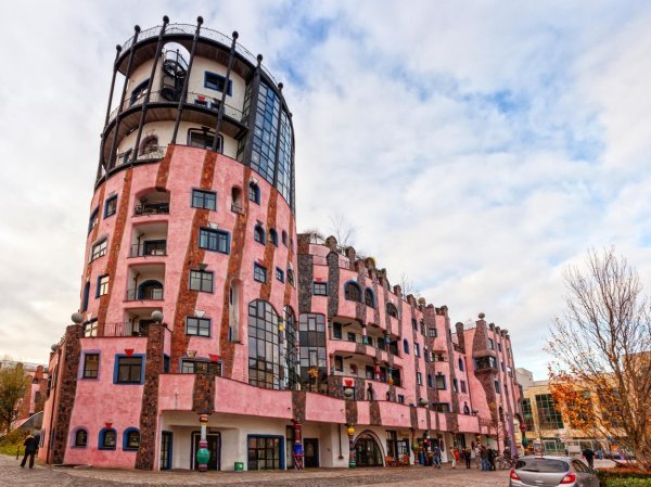 Hundertwasserova citadela u Magdeburgu  