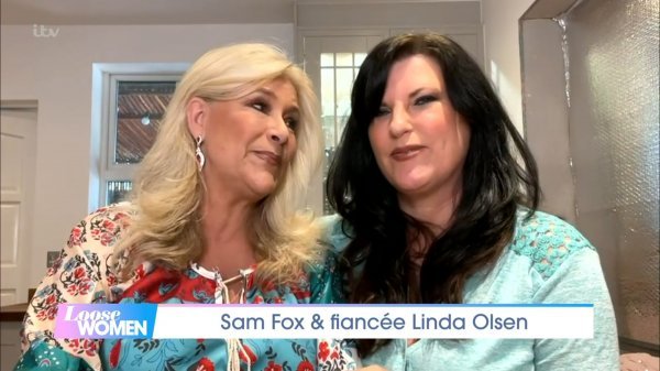 Samantha Fox i Linda Olsen