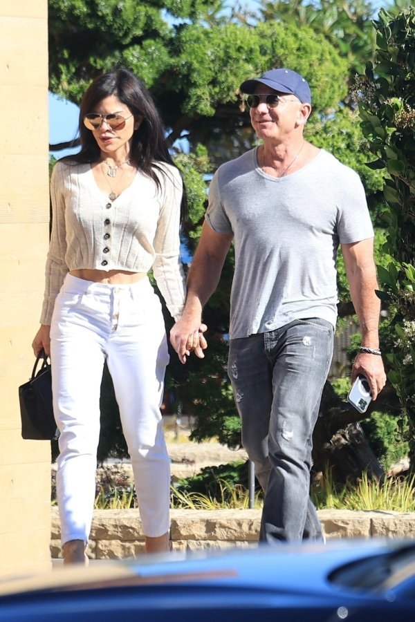 Jeff Bezos i Lauren Sanchez