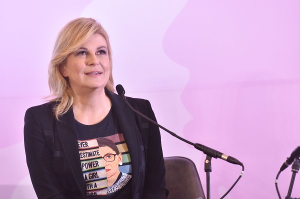 Kolinda Grabar Kitarović na LeaderSHE konferenciji u Zagrebu