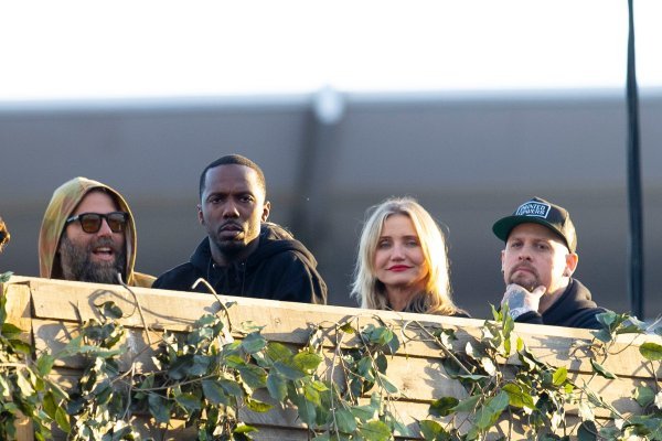 Simon Konecki i Rich Paul, Cameron Diaz i Benji Madden