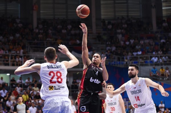 Srbija - Belgija, košarka, kvalifikacije za SP 2023., 4.7.2022.