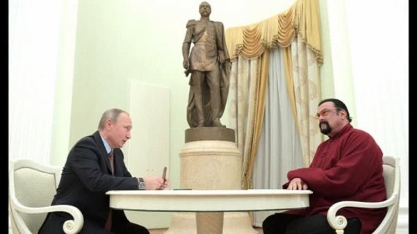 Vladimir Putin Steven Seagal