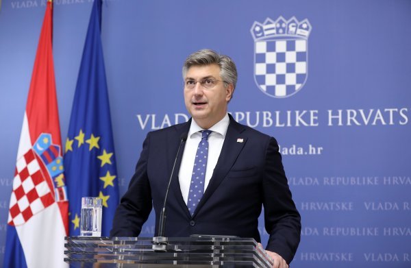 Press konferencija Andreja Plenkovića
