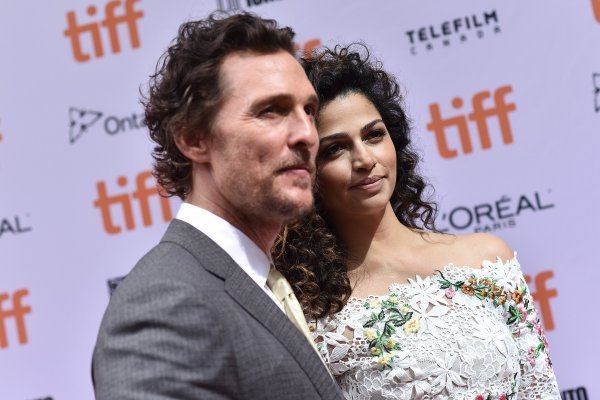 Camila Alves i Mathhew McConaughey