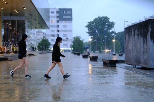 Kiša u Zagrebu