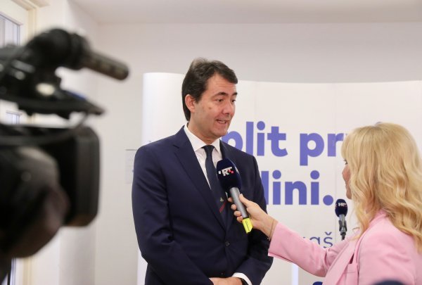 Zoran Đogaš u HDZ-ovom stožeru