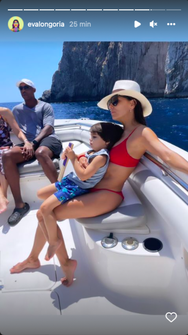 Eva Longoria na jahti