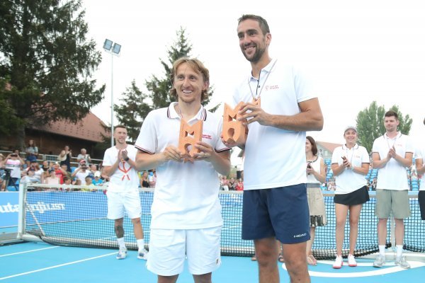 Luka Modrić i Marin Čilić su prošle godine u Petrinji osvojili humanitarni turnir Gem Set Hrvatska