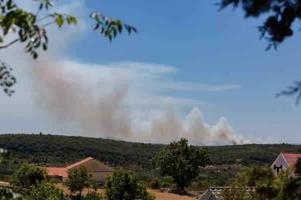 Požar kod Visočana