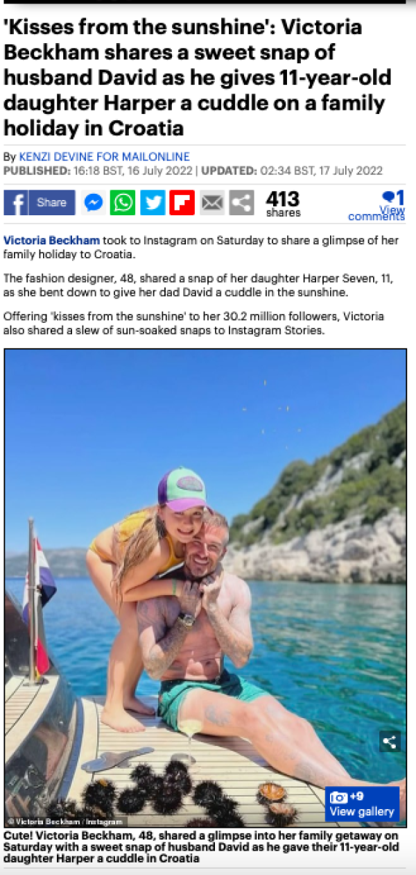 Svjetski mediji o Beckhamovima