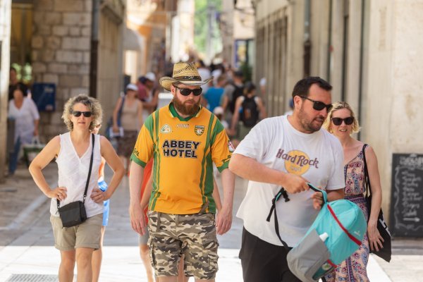 Turistička sezona u punom je jeku, Zadar vrvi turistima