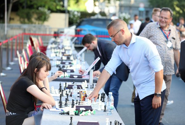 Otvorenje šahovskog turnira u hotelu Westin