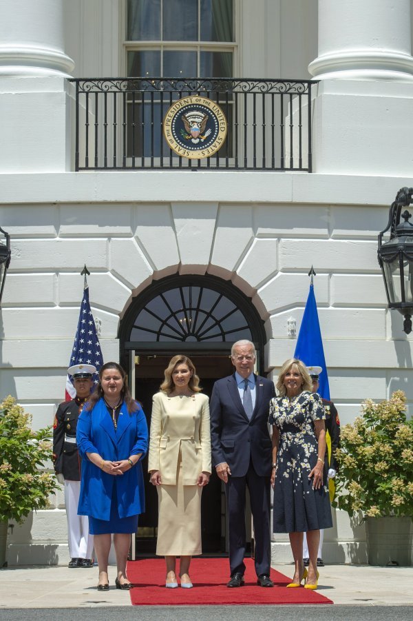 Joe i Jill Biden u Bijeloj kući dočekali prvu damu Ukrajine