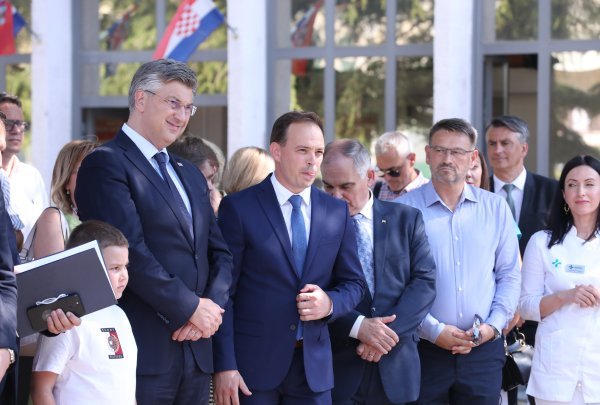 Premijer Plenković stigao u službeni posjet Solinu