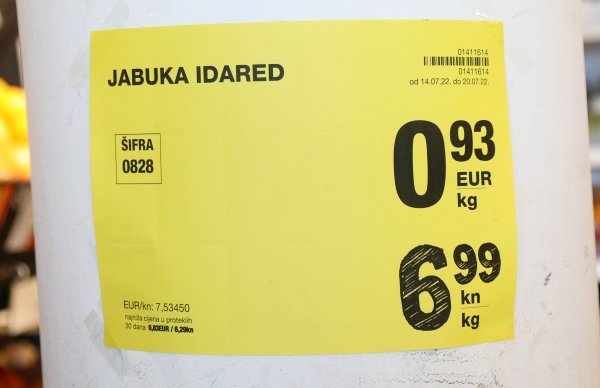 Dvojne cijene u Konzumovim poslovnicama u Šibeniku