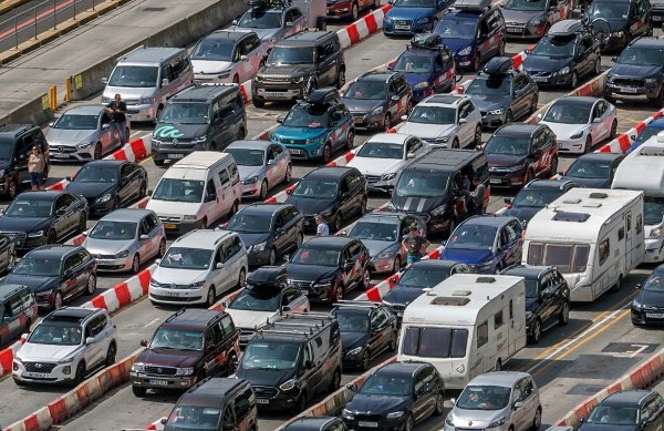 Britanska luka Dover, gužve