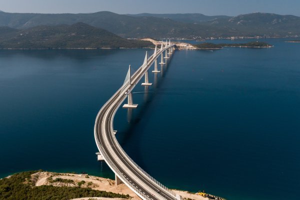 Pelješki most je spreman za svečano otvaranje