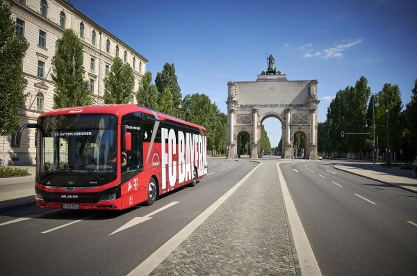 FC Bayern putuje u autobusu MAN Lion's Coach
