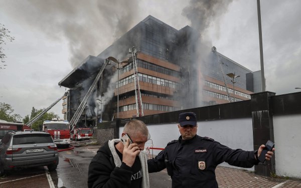 Požar u Moskvi