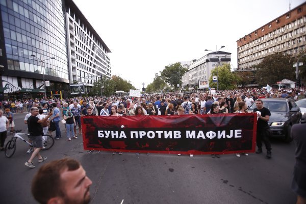 Novi Sad: Buna protiv mafije