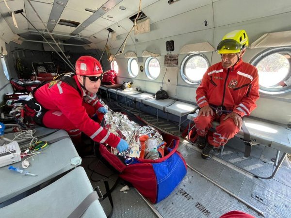 HGSS - spašavanje unesrećenih iz kanjona Velike Paklenice