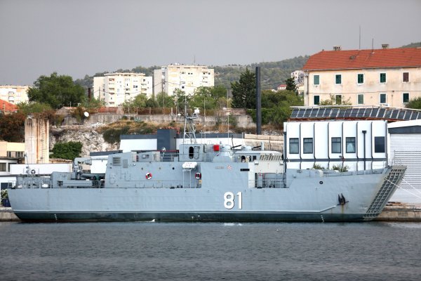 DBM-81 Cetina, brod koji se nasukao na Kornatima u Šibeniku, čeka sanaciju štete