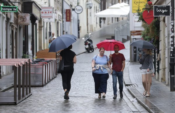 Kiša u Zagrebu