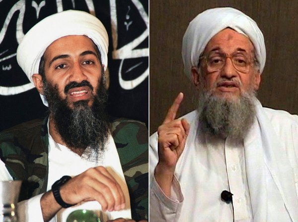 Osama bin Laden i Ajman al Zavahiri