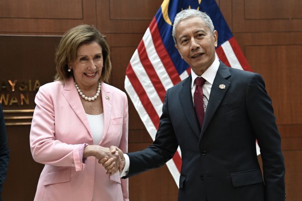 Nancy Pelosi u Maleziji