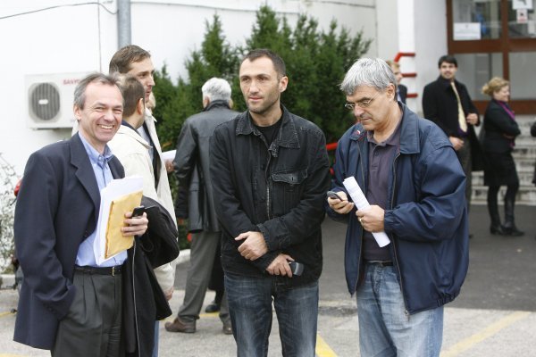 Vladimir Matijanić (u sredini)
